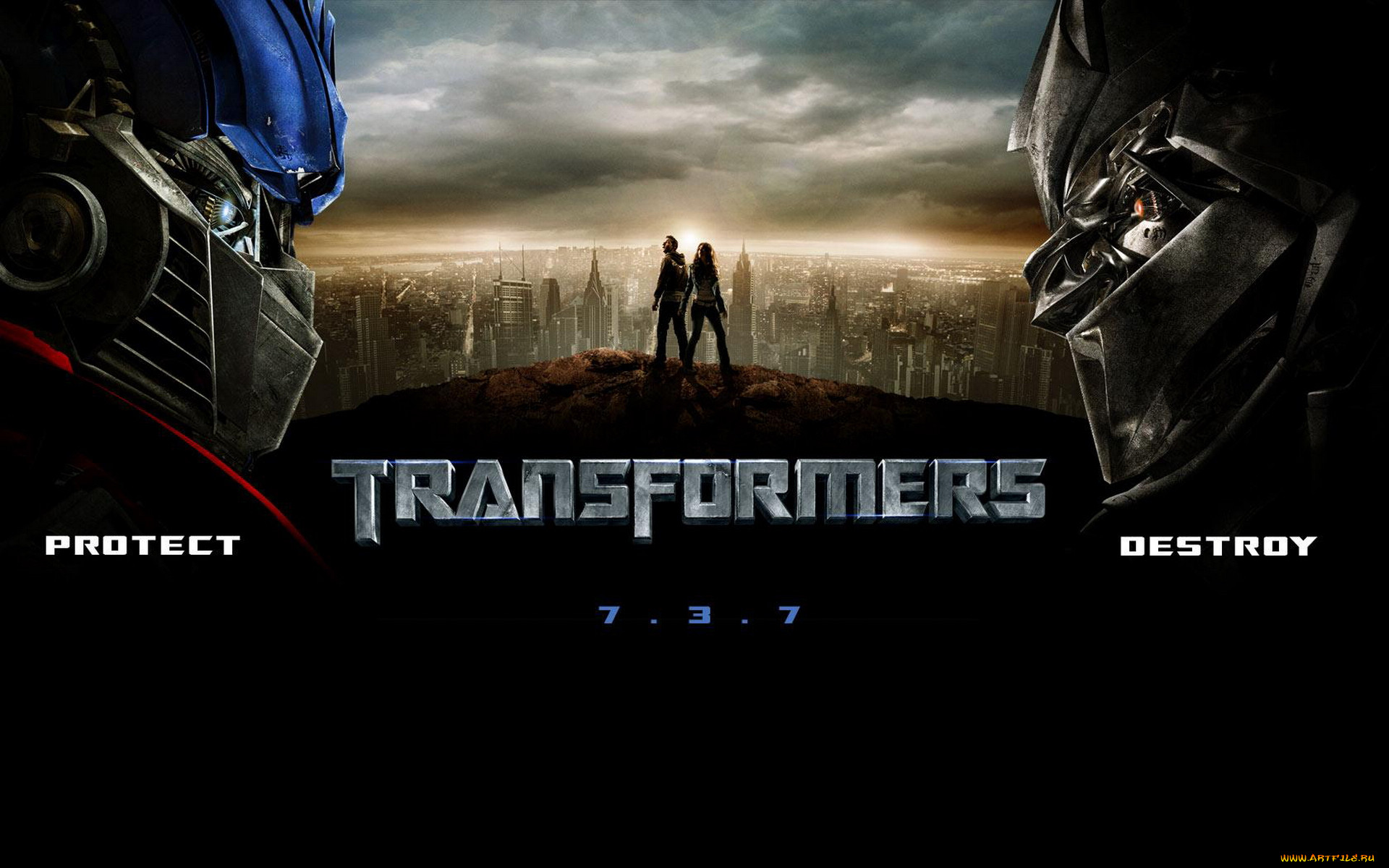 Трансформеры надпись. Trailer Transformers 2007. Трансформеры 2007 Постер.